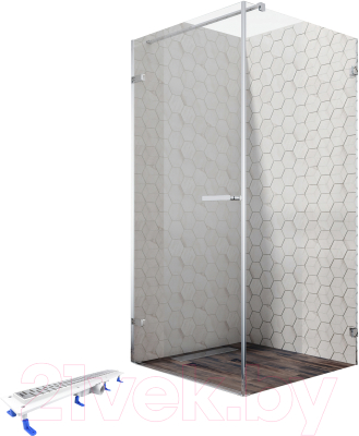 

Душевой уголок Ambassador, Set 100x100 / 10011102L-ST5