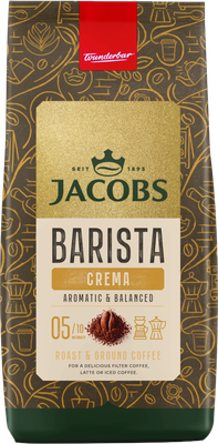 Кофе молотый Jacobs Barista Editions Crema  (230г) - 