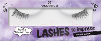 Накладные ресницы ленточные Essence Lashes To Impress тон 03 (1шт)