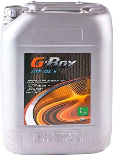 Трансмиссионное масло G-Energy G-Box ATF DX II / 253650083 (20л)