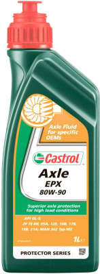 Трансмиссионное масло Castrol Axle EPX 80W90 154CB7/15D769 (1л)