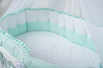 Комплект постельный для малышей ComfortBaby Изумрудный