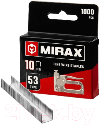 Скобы Mirax 3153-10