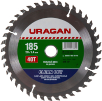 Отрезной диск Uragan 36802-185-20-40 - 