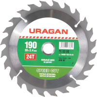 Отрезной диск Uragan 36800-190-20-24 - 