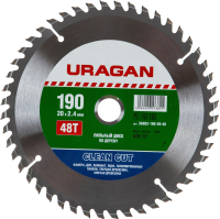 Отрезной диск Uragan 36802-190-20-48 - 
