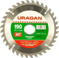 Пильный диск Uragan 36801-190-30-36 - 