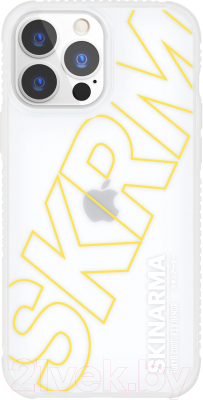 Чехол-накладка Skinarma Uemuki для iPhone 13 Pro Max (желтый)