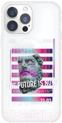 Чехол-накладка Skinarma Mirai для iPhone 13 Pro Max (прозрачный)