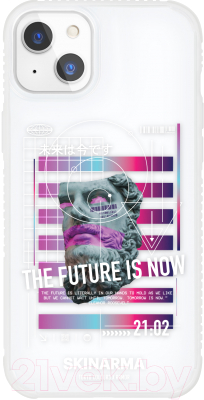 Чехол-накладка Skinarma Mirai для iPhone 13 (прозрачный)