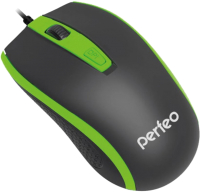 Мышь Perfeo Profil / PF-4929 (черный/зеленый) - 