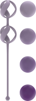 Набор шариков интимных Lola Games Love Story Valkyrie Purple / 3013-03lola - 
