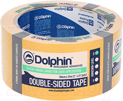 Скотч двухсторонний Blue Dolphin DPP H (50ммx25м)