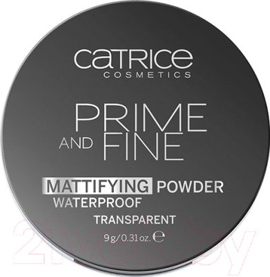 Пудра компактная Catrice Prime And Fine Mattifing водостойкая тон 010 (9г)