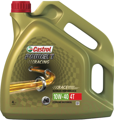 

Моторное масло Castrol, Power 1 Racing 4T 10W40 / 159ECF
