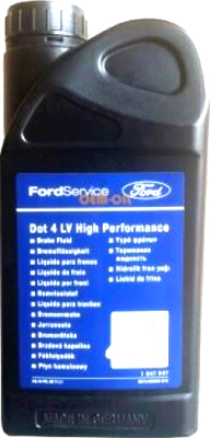 Тормозная жидкость Ford DOT 4 LV / 1847947 (1л)