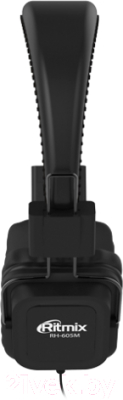 Наушники-гарнитура Ritmix RH-605M (черный)