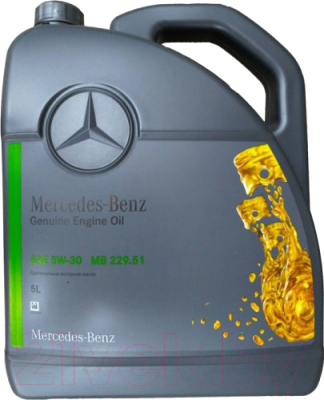 Моторное масло Mercedes-Benz 5W30 MB228.51 / A000989480413FDEE (5л)