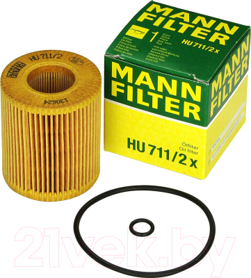 Масляный фильтр Mann-Filter HU711/2X