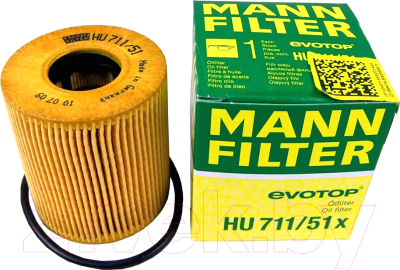 Масляный фильтр Mann-Filter HU711/51X