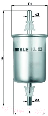 Топливный фильтр Knecht/Mahle KL83