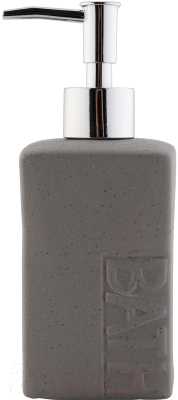 Дозатор для жидкого мыла Bisk Bath 131106 (серый)