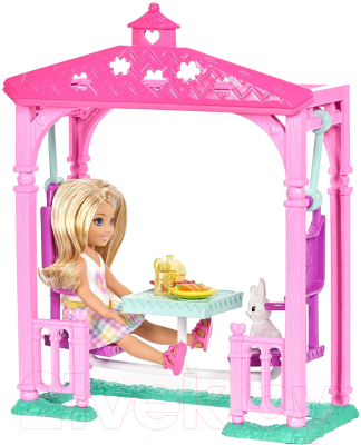 Кукла с аксессуарами Barbie Челси и зверушка / FDB32/FDB34