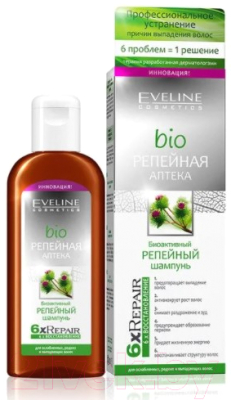 Шампунь для волос Eveline Cosmetics Bio репейная аптека (150мл)