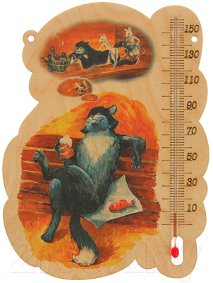 Термометр для бани Добропаровъ Котик 2254810
