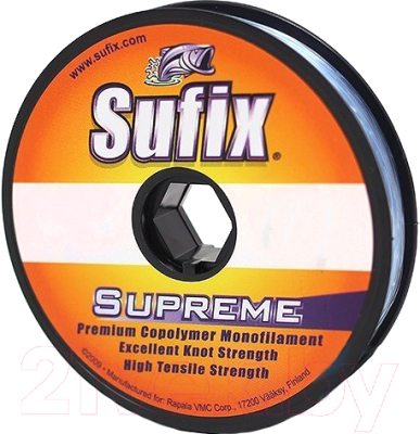 Леска монофильная Sufix Supreme x10 0.70мм / DS1SU070003A9S (100м, синий)