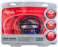 Набор для подключения автоакустики AURA AMP-2204 - 