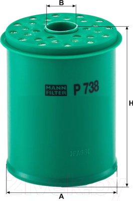 

Топливный фильтр Mann-Filter, P738X