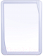 Зеркало Berossi Версаль АС 17508001 (голубой) - 