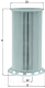 Топливный фильтр Knecht/Mahle KX386 - 