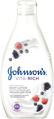 

Лосьон для тела Johnson's, Body Care Vita Rich восстанавливающий с экстрактом малины