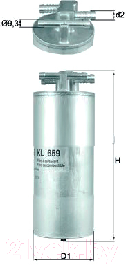 Топливный фильтр Knecht/Mahle KL659