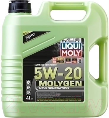 Моторное масло Liqui Moly Molygen New Generation 5W20 / 20798 (4л)