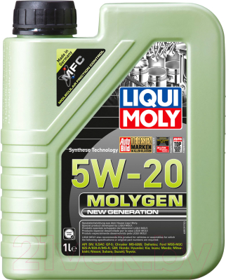 Моторное масло Liqui Moly Molygen New Generation 5W20 / 8539 (1л)