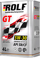 Моторное масло Rolf GT SAE 5W30 / 322228 (4л) - 