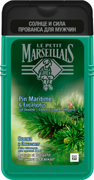 

Гель для душа Le Petit Marseillais, Сосна и эвкалипт 3 в 1