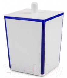 Изображение товара Органайзер для ватных палочек Berossi Spacy АС 20510000 (синий полупрозрачный)