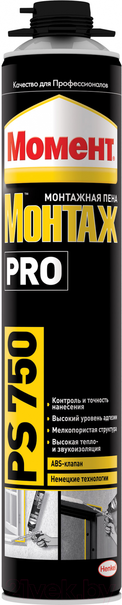 Пена монтажная Момент PRO PS (750мл)