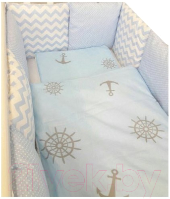 Комплект постельный для малышей ByTwinz Бриз 6