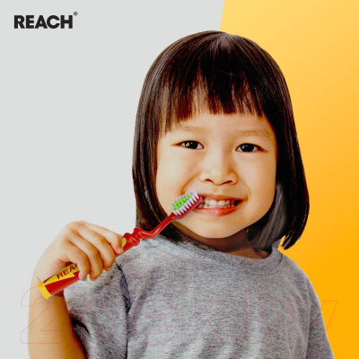 Зубная щетка REACH Wonder Grip 6-12 лет