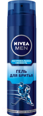 

Гель для бритья Nivea, Men экстремальная свежесть