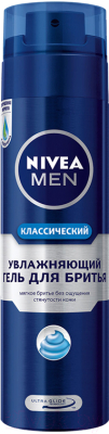 Гель для бритья Nivea Men увлажняющий защита и уход (200мл)