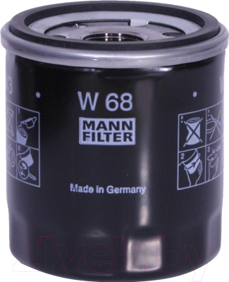 Масляный фильтр Mann-Filter W68