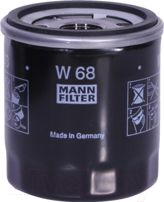 

Масляный фильтр Mann-Filter, W68