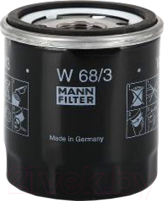 Масляный фильтр Mann-Filter W68/3