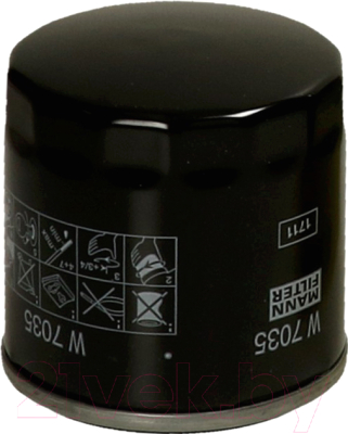 

Масляный фильтр Mann-Filter, W7035